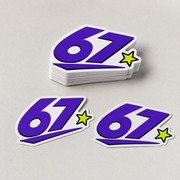300 Custom 3 Inch Die Cut Stickers for $50