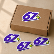 300 Custom 3 Inch Die Cut Stickers for $50